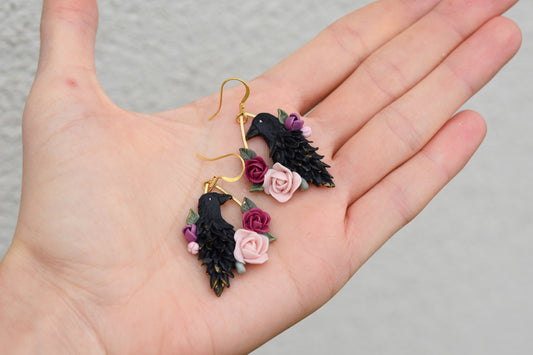Autumn Earrings | Floral Raven