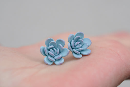 Succulent Earrings | Agave