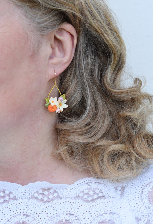 Citrus Dangle Earrings