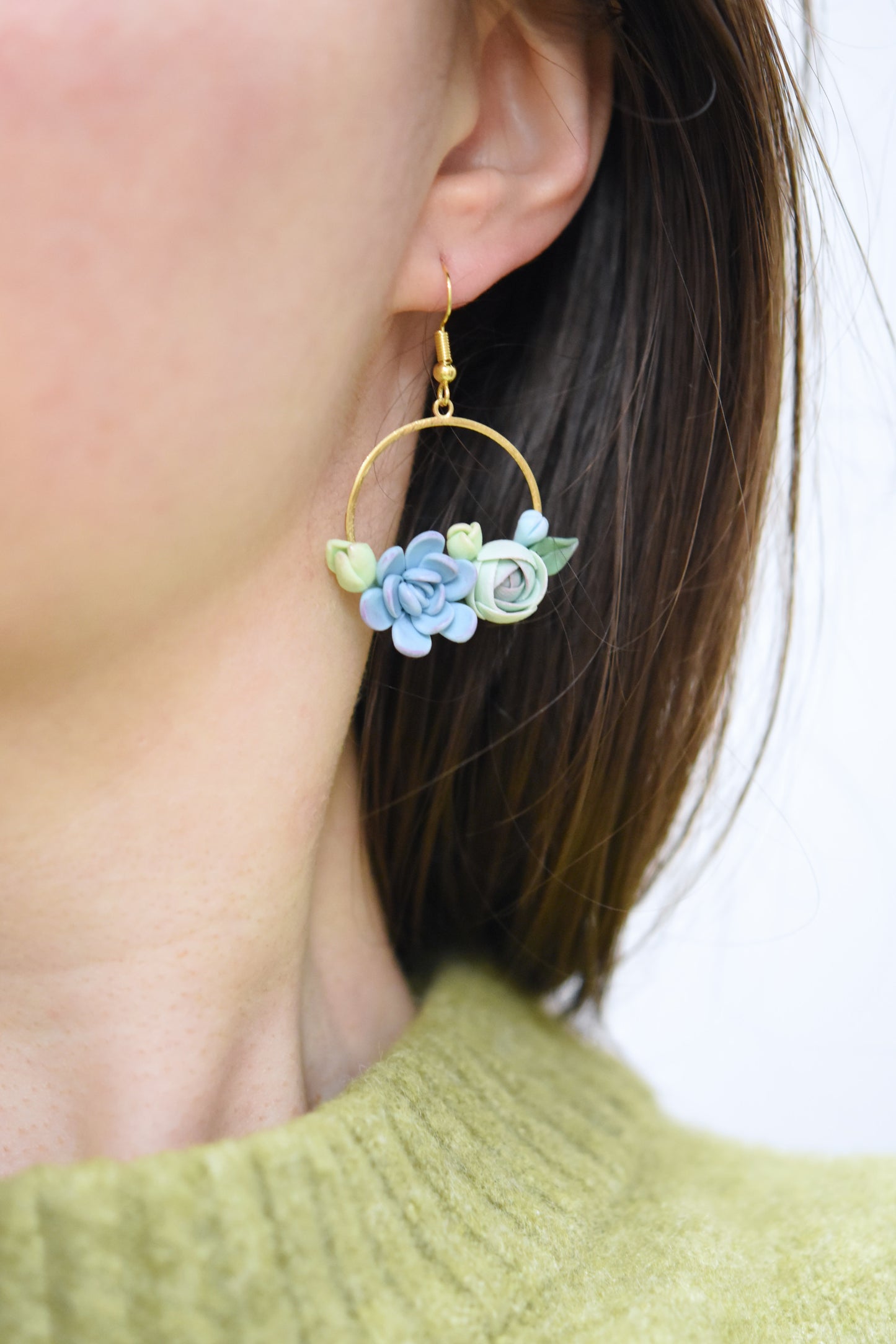 Succulent Earrings | Rainforest
