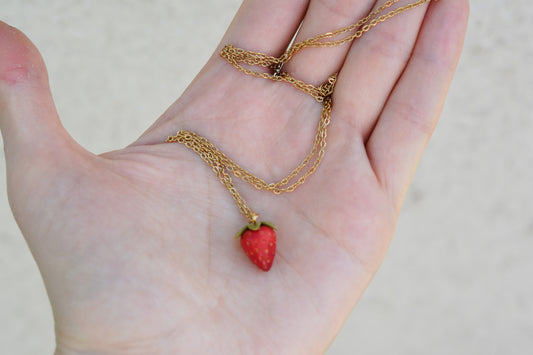 Strawberry Necklace