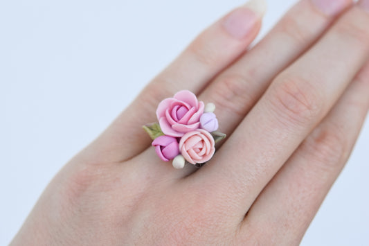 Floral Ring | Peony