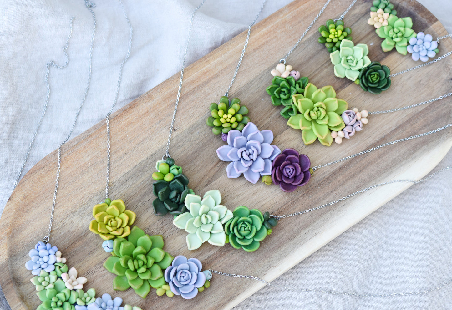 Succulent Necklace | Olive Garden