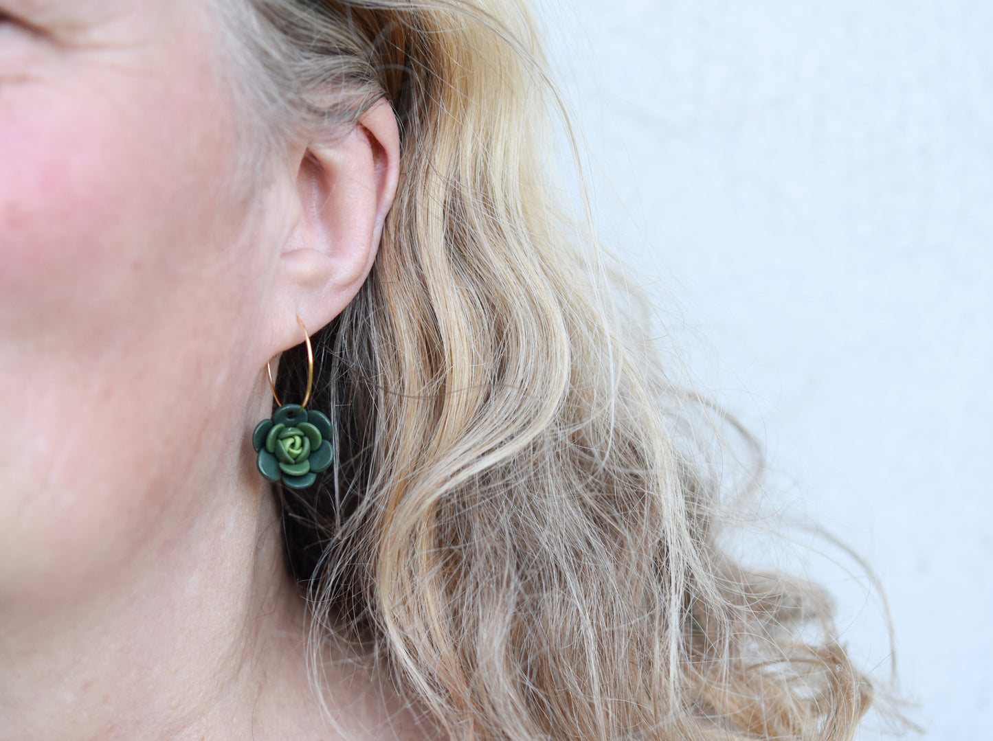 Succulent Earrings | Forest