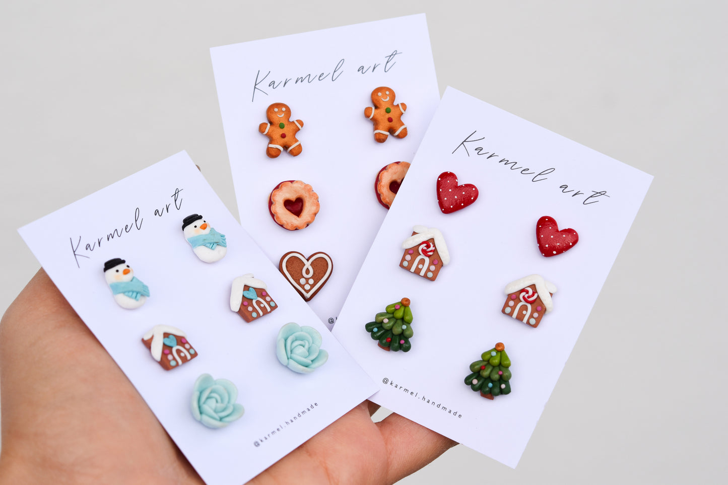 Christmas Stud Set | Winter Fairytale