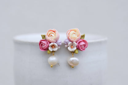 Floral Earrings | Spring Bloom