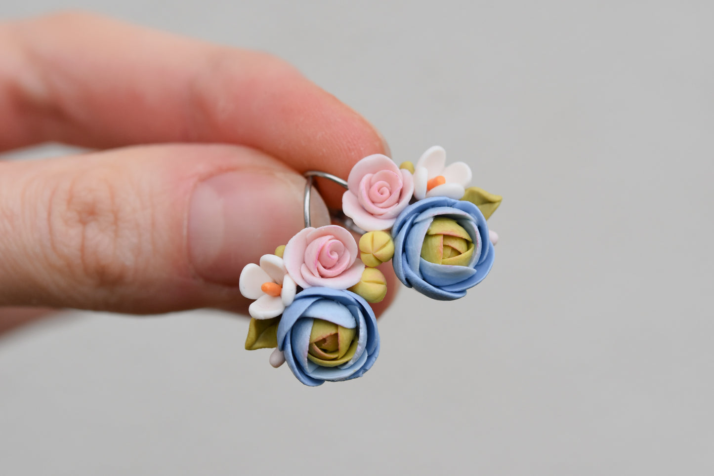 Garden Floral Studs | Spring Pastels