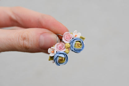 Garden Floral Studs | Spring Pastels