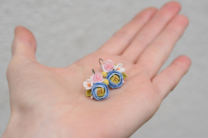 Garden Floral Studs | Spring Pastels