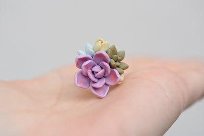 Succulent Ring | Amethyst