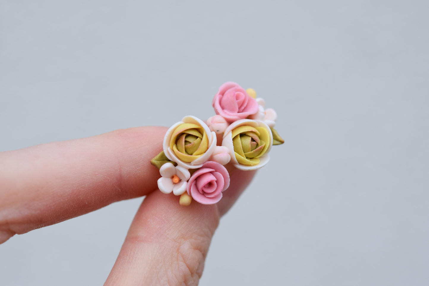 Garden Floral Studs | Spring Pastels