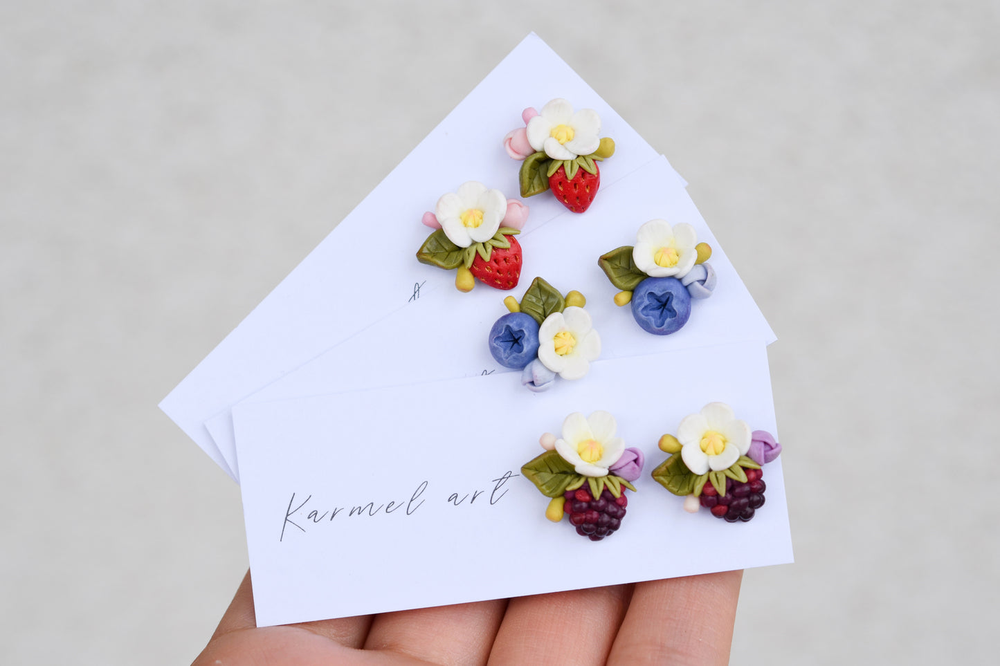 Summer Berry Earrings