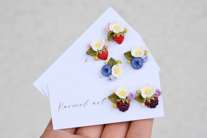 Summer Berry Earrings