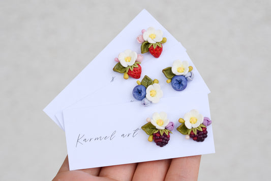 Summer Berry Earrings