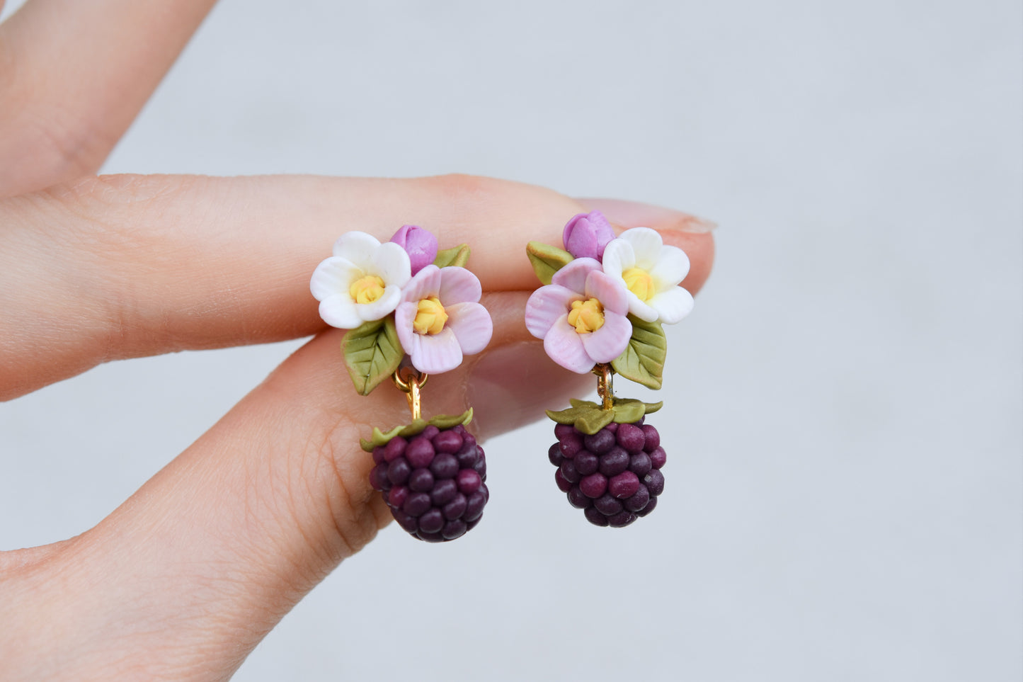 Blackberry Earrings