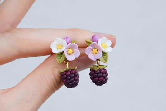 Blackberry Earrings