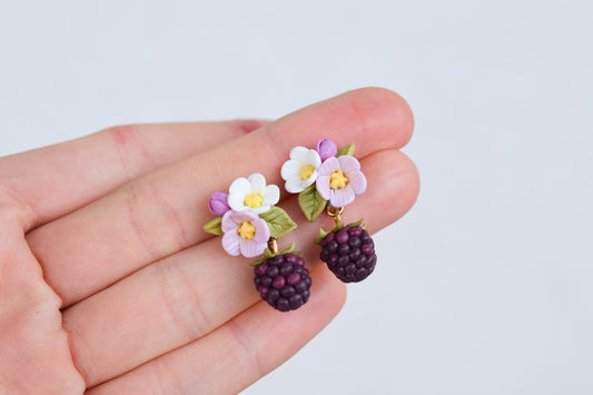 Blackberry Earrings