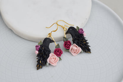 Autumn Earrings | Floral Raven