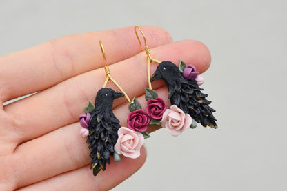 Autumn Earrings | Floral Raven