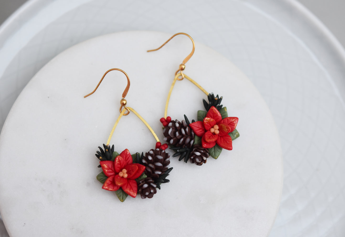 Christmas Earrings | Christmas Forest