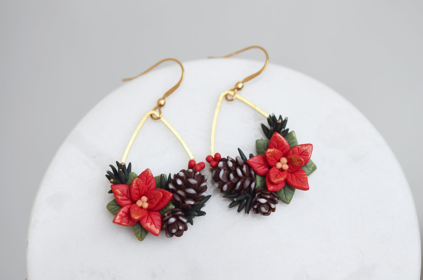 Christmas Earrings | Christmas Forest