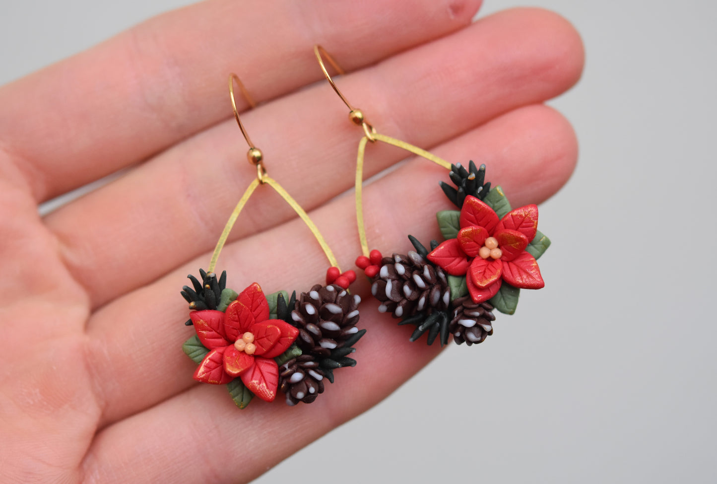 Christmas Earrings | Christmas Forest