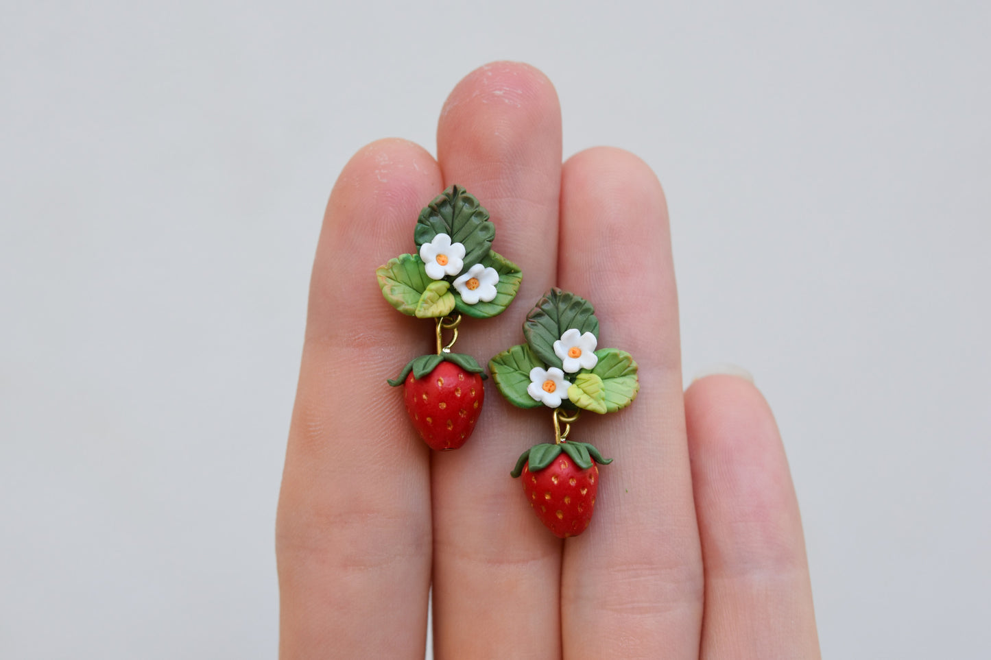 Strawberry Earrings