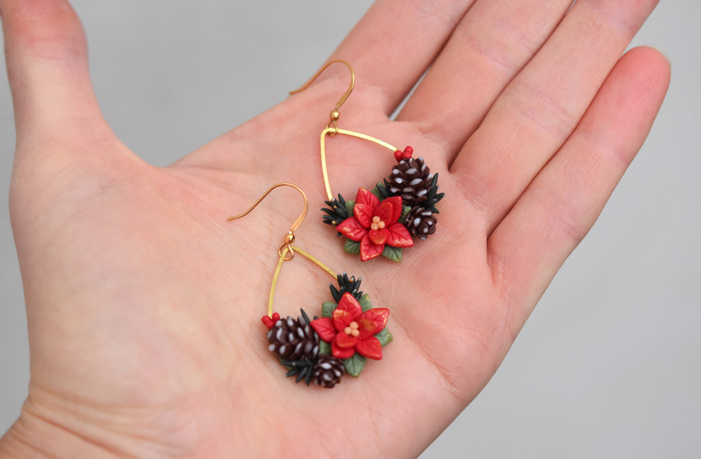 Christmas Earrings | Christmas Forest