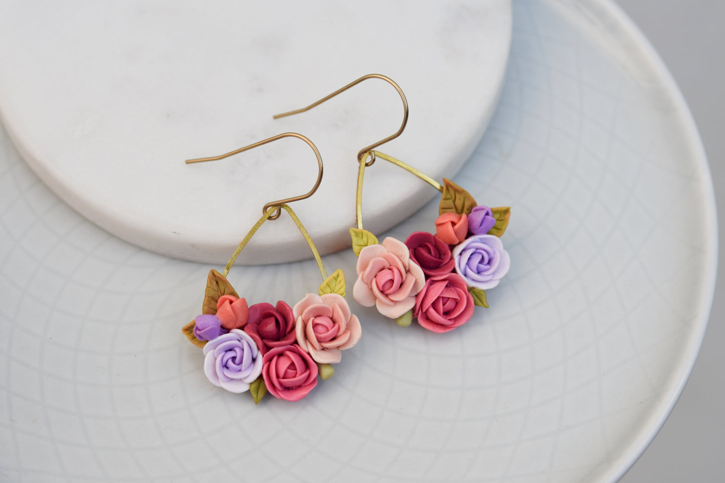 Floral Earrings | Floral Garden