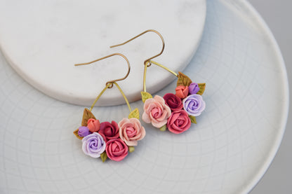 Floral Earrings | Floral Garden