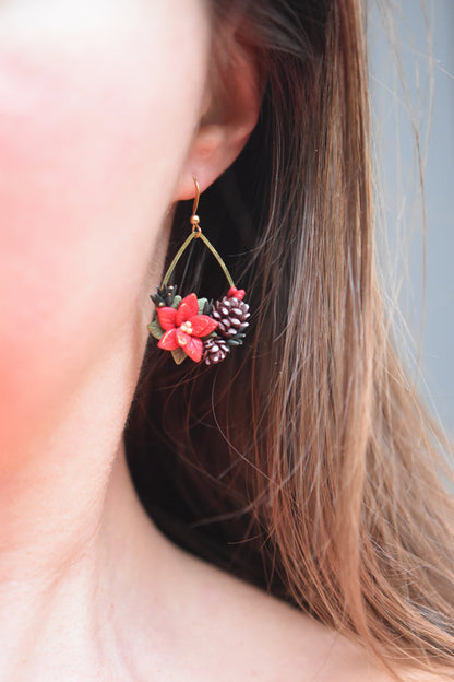 Christmas Earrings | Christmas Forest