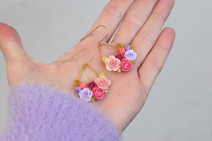 Floral Earrings | Floral Garden