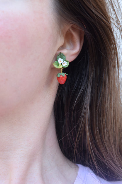 Strawberry Earrings
