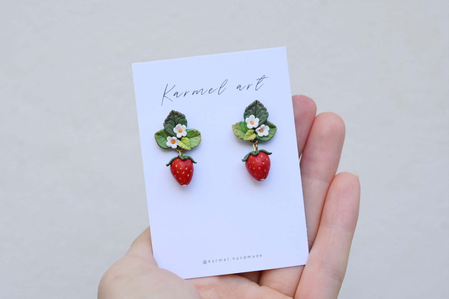 Strawberry Earrings