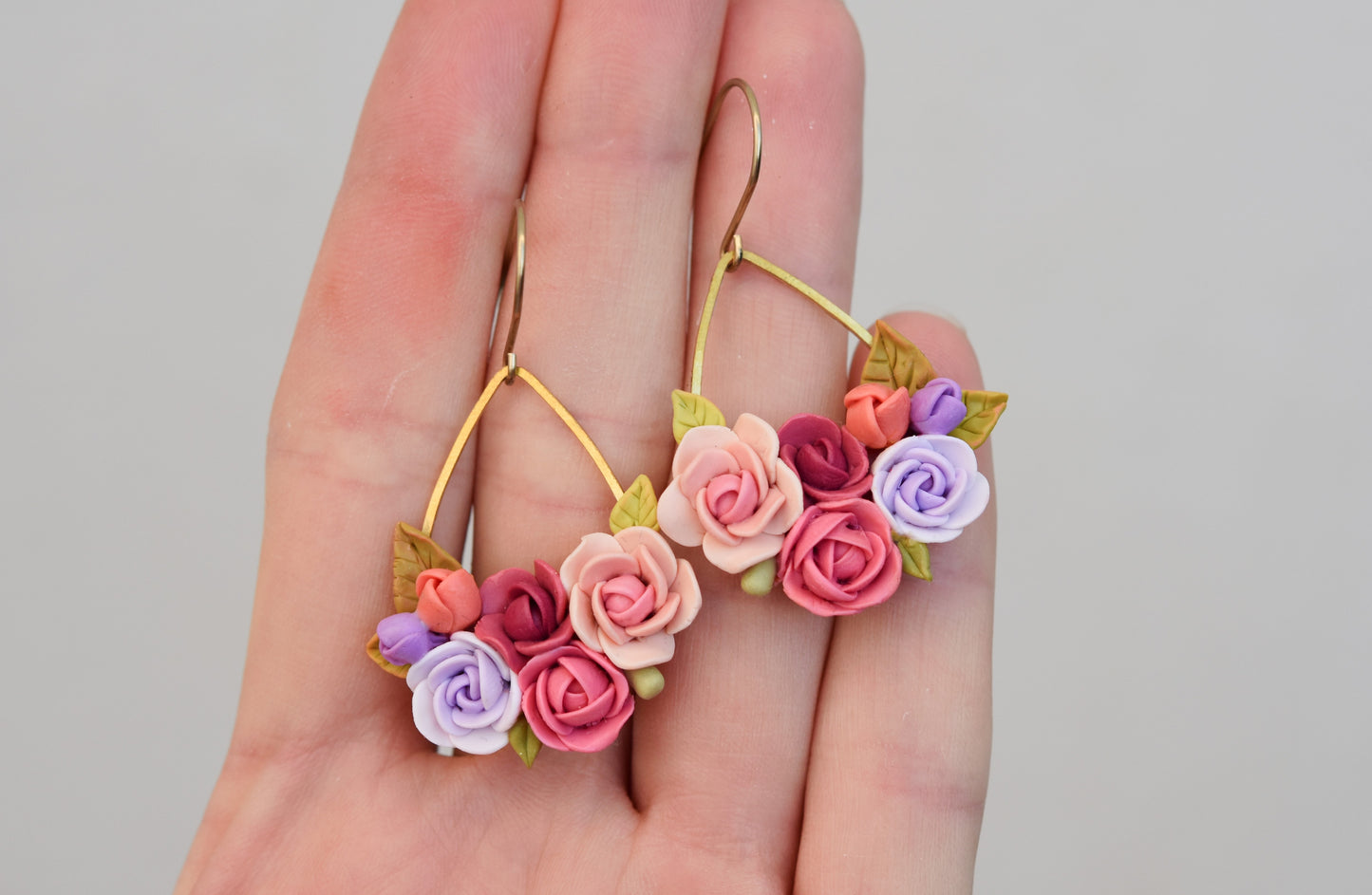 Floral Earrings | Floral Garden