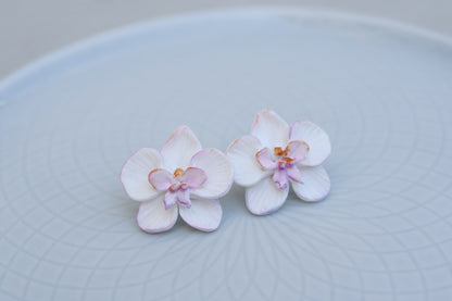 Orchid Earrings | Tropical Night (Copy)