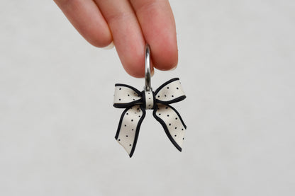 Polkadot Bow Earrings