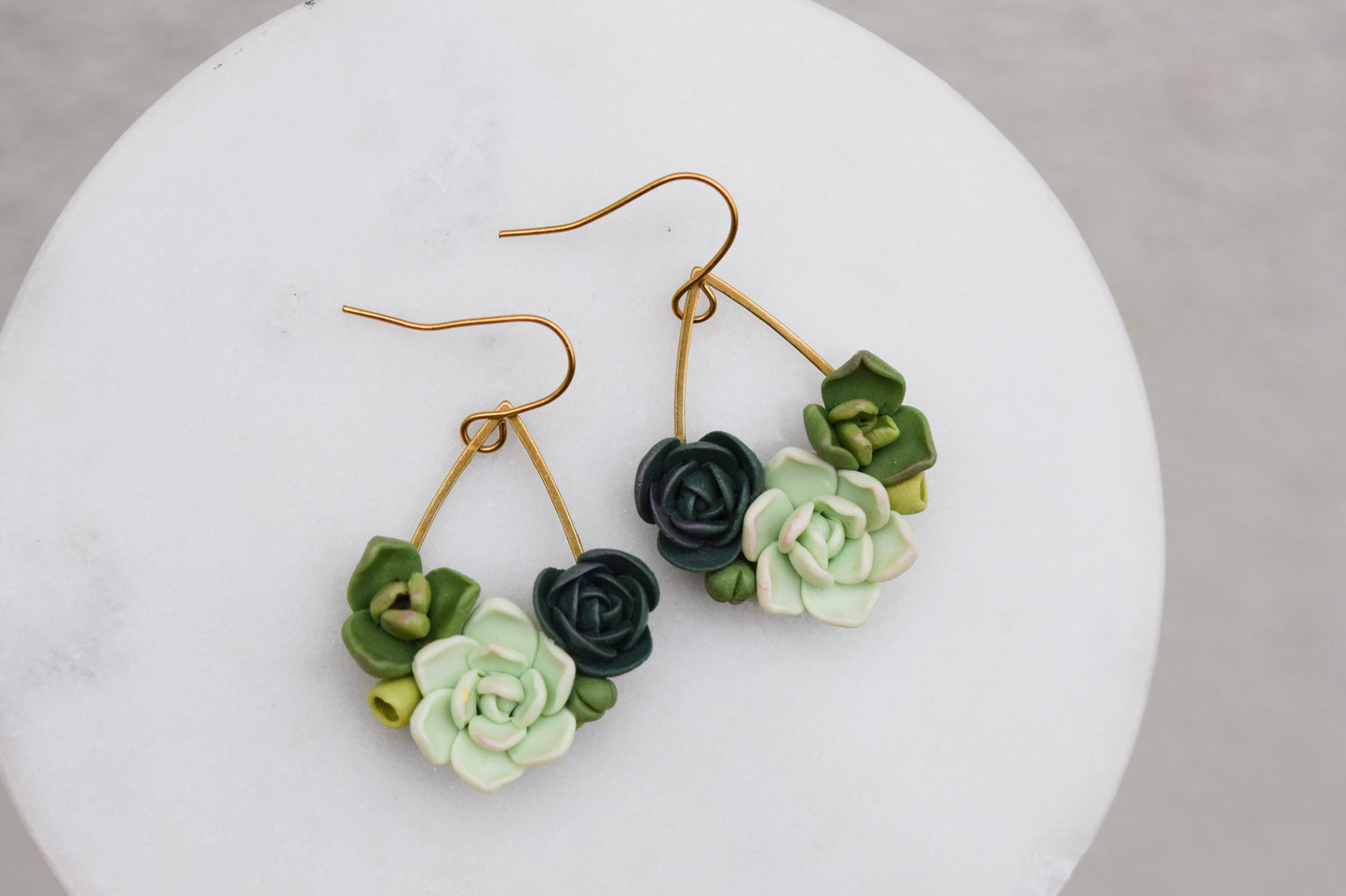 Succulent Earrings | Forest