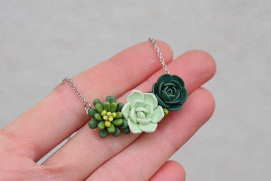 Succulent Necklace | Olive Garden