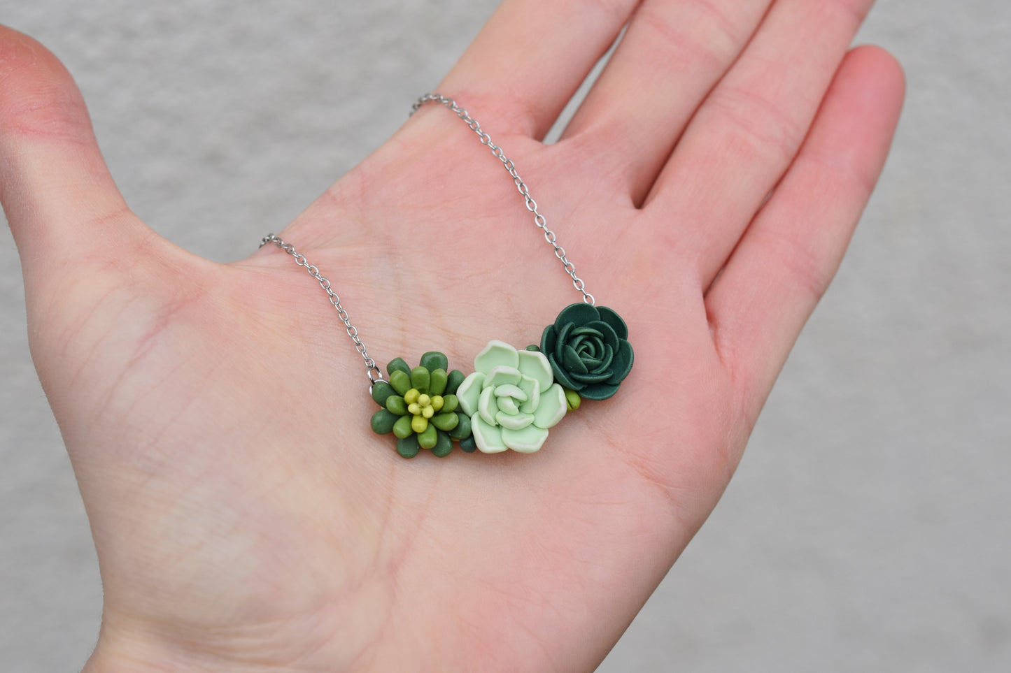 Succulent Necklace | Olive Garden