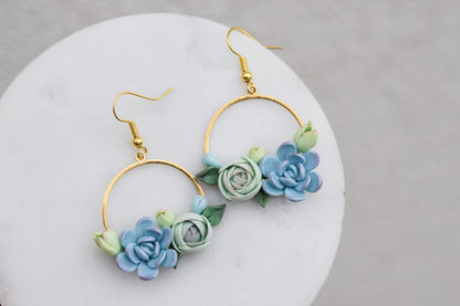 Succulent Earrings | Rainforest