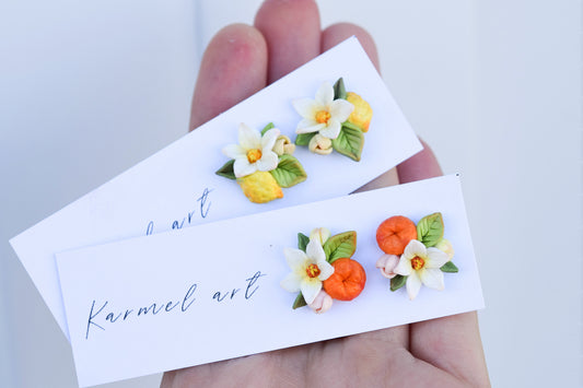 Summer Citrus Earrings