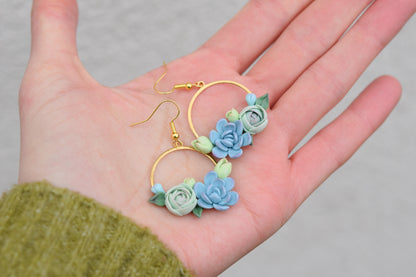 Succulent Earrings | Rainforest