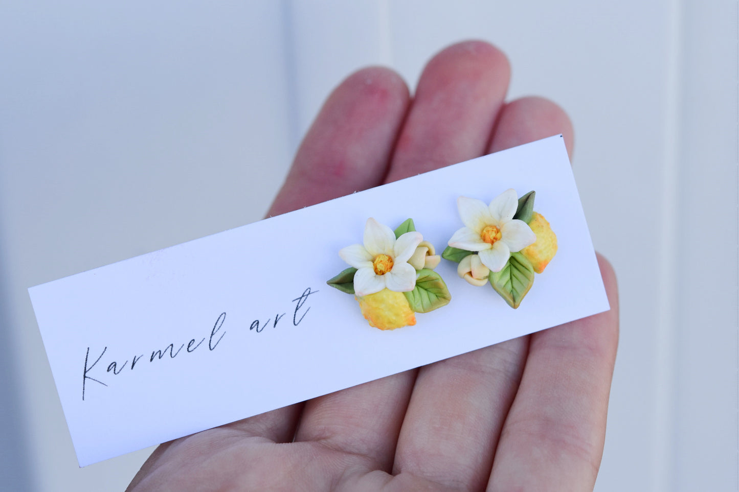 Summer Citrus Earrings