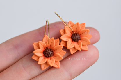 Sunflower Earrings | Wild Bloom