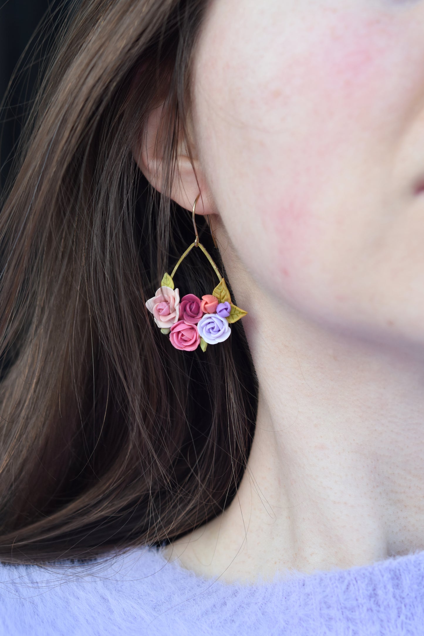 Floral Earrings | Floral Garden