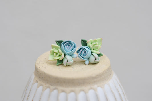 Succulent Earrings | Rainforest