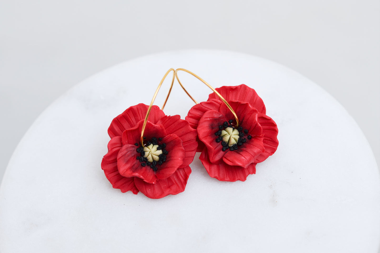 Poppy Earrings | Wild poppy