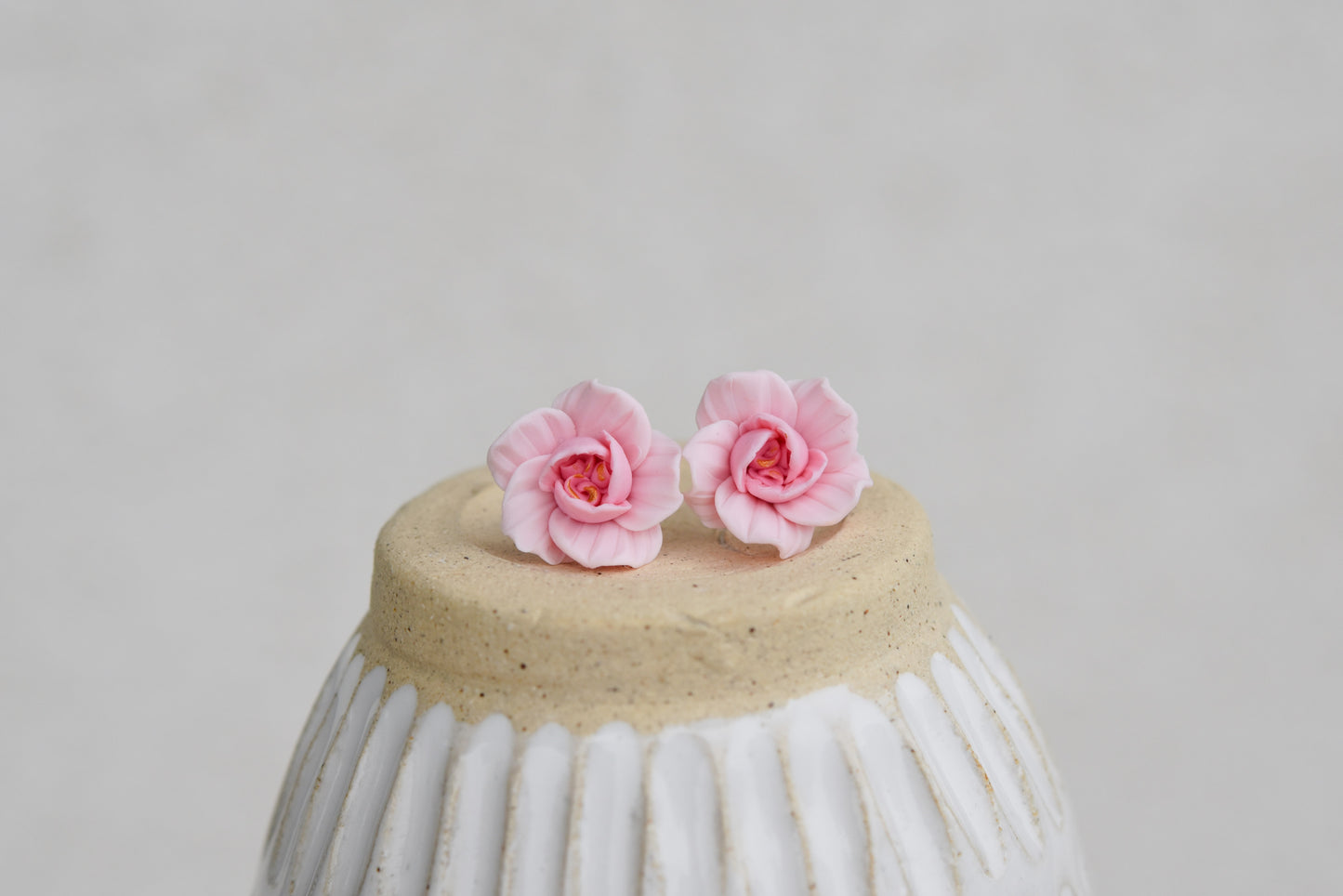 Peony studs