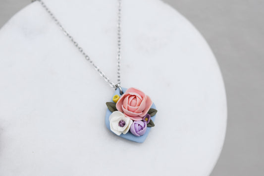 Floral Necklace | Peony